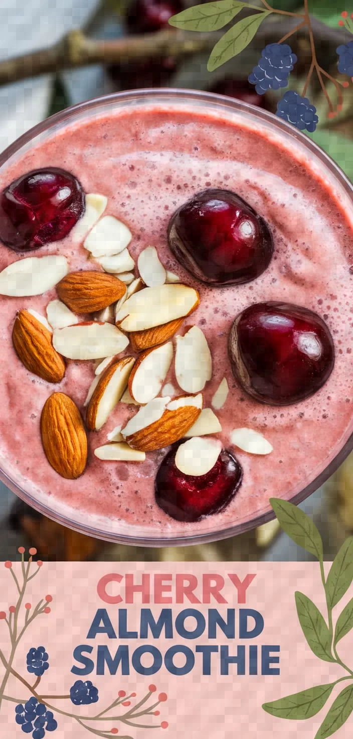 Cherry Almond Smoothie Recipe