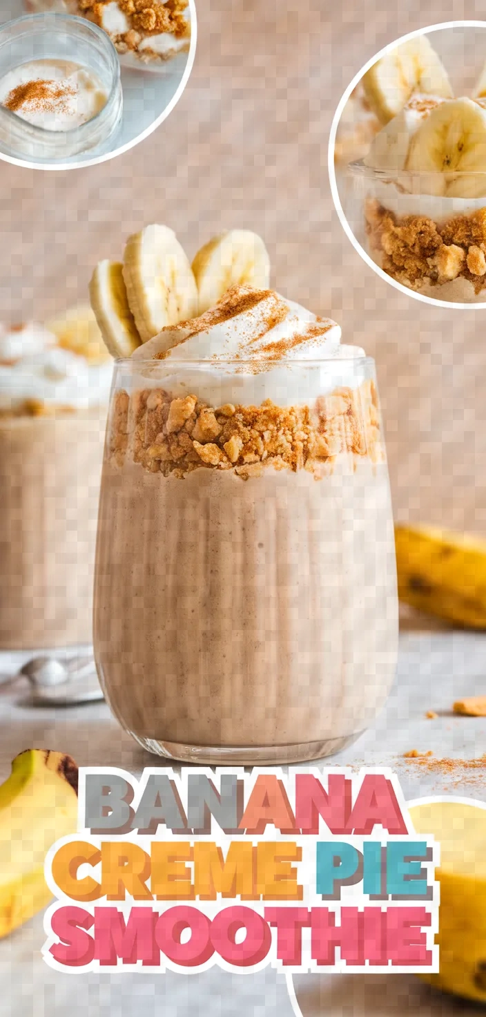 A photo of Banana Creme Pie Smoothie Recipe