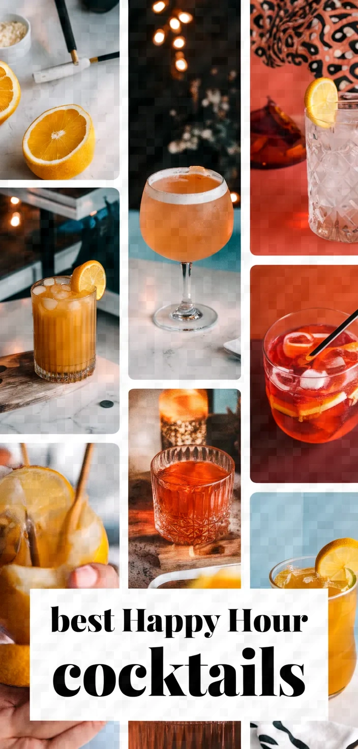 A photo of Best Ever Happy Hour Cocktails Recipe