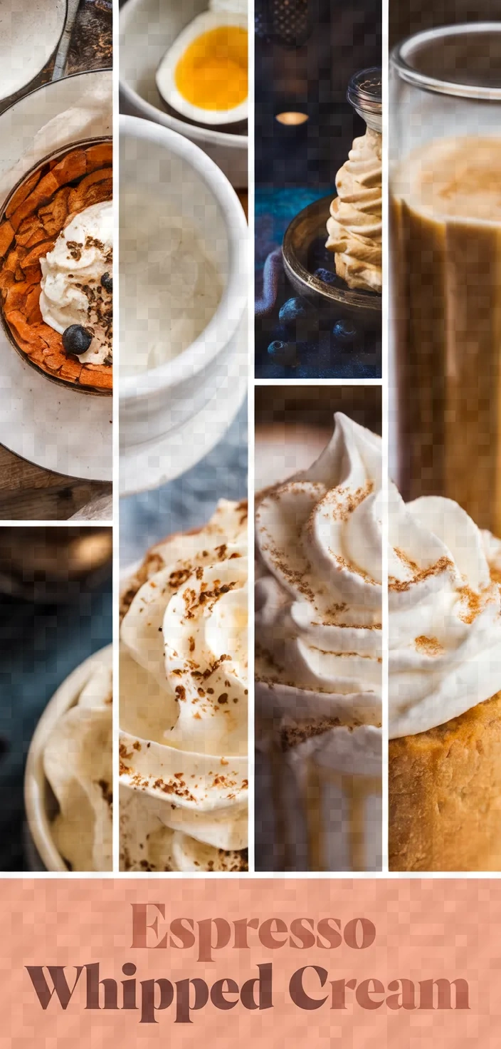 A photo of Espresso Whipped Cream Recipe