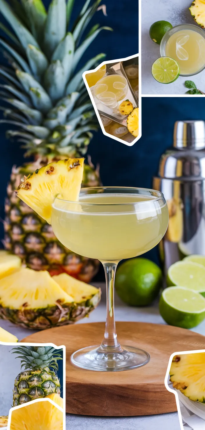 A photo of Pineapple Martini Skinny Recipe