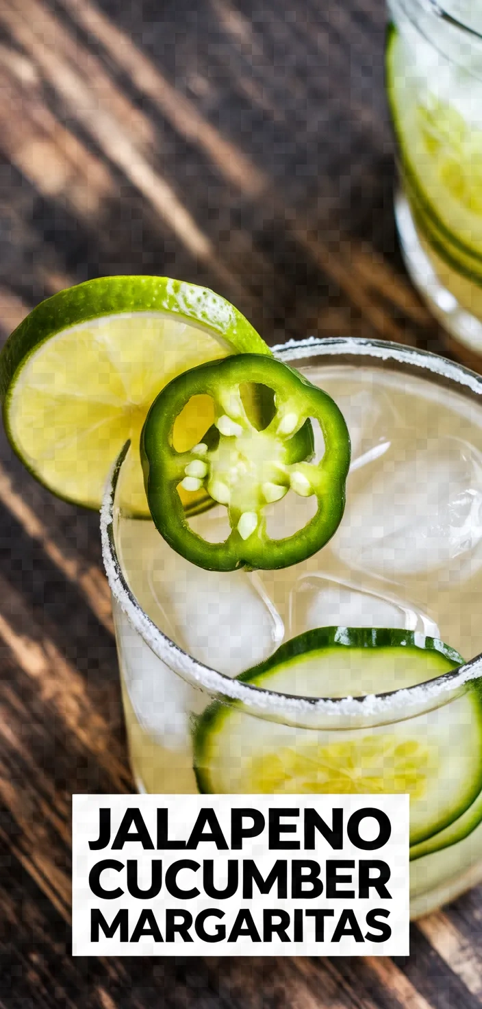 Jalapeno Cucumber Margaritas Recipe