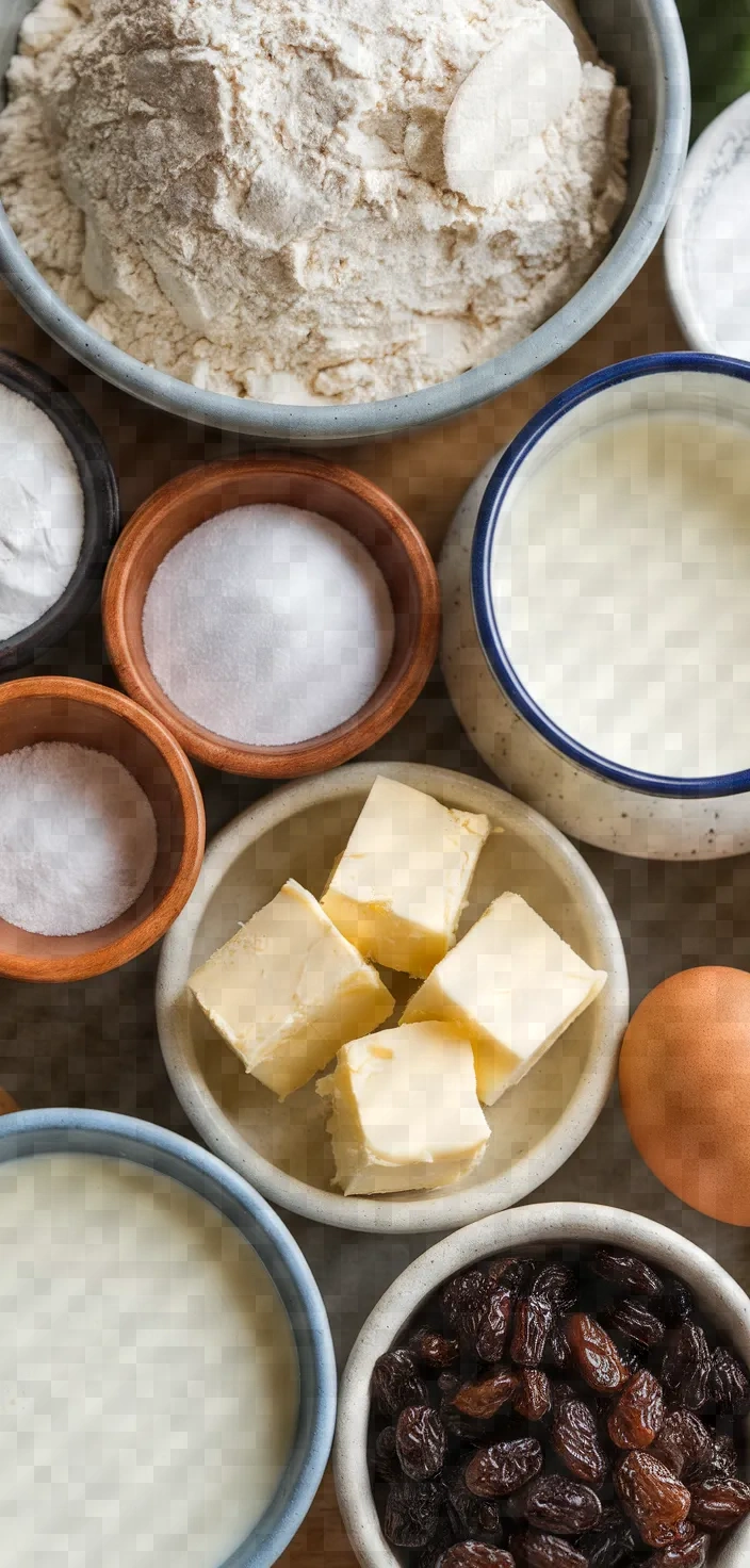 Ingredients photo for Nursery School Irish Soda Bread Recipe