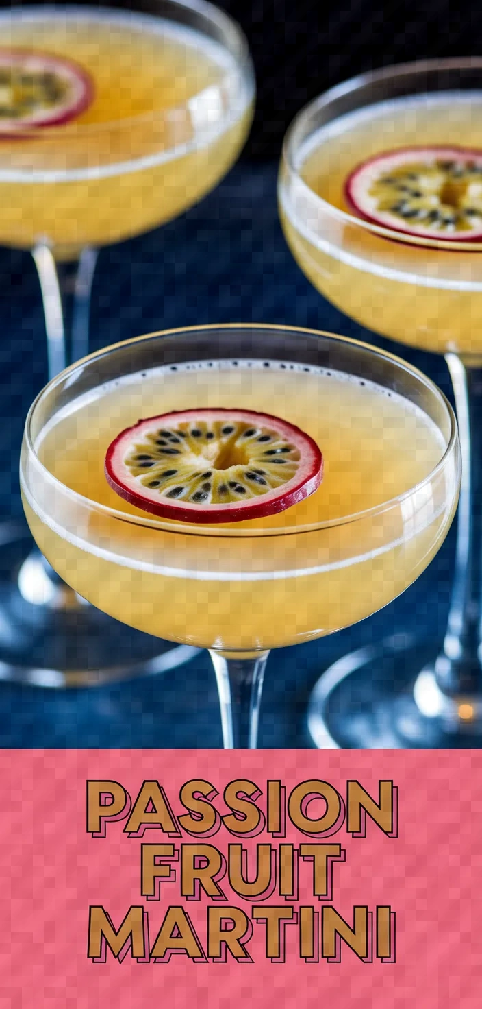 Passion Fruit Martini Recipe