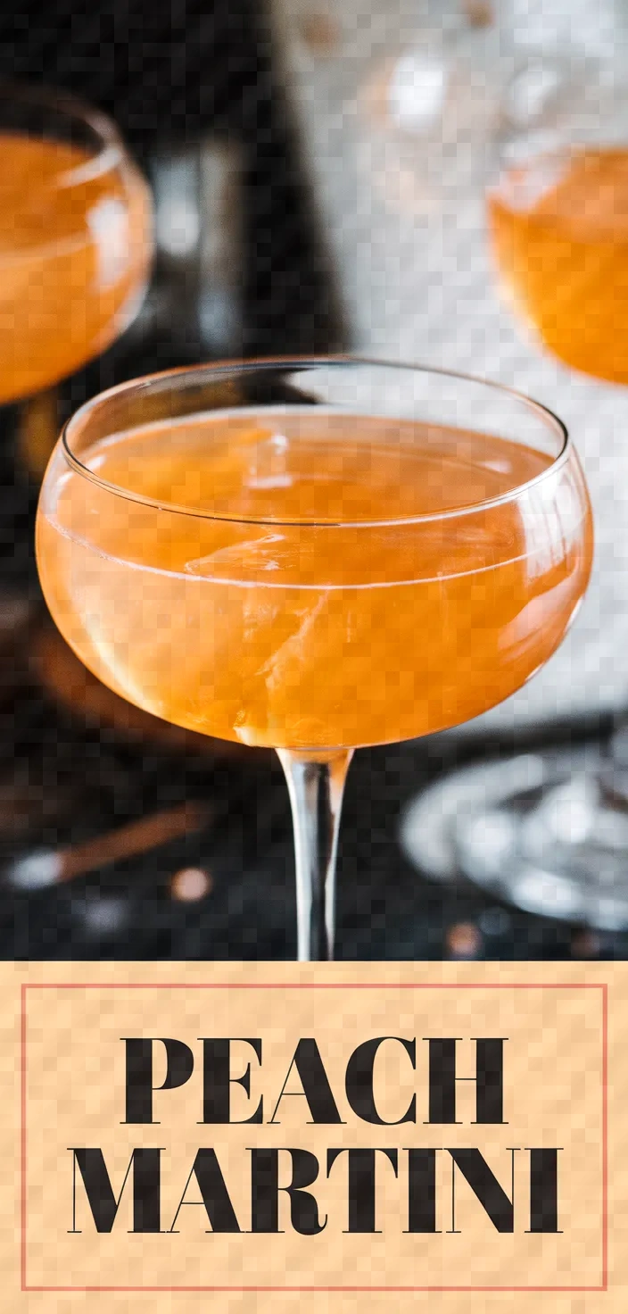 Peach Martini Recipe