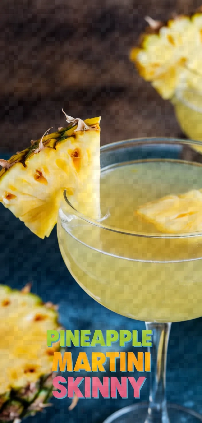 Pineapple Martini Skinny Recipe