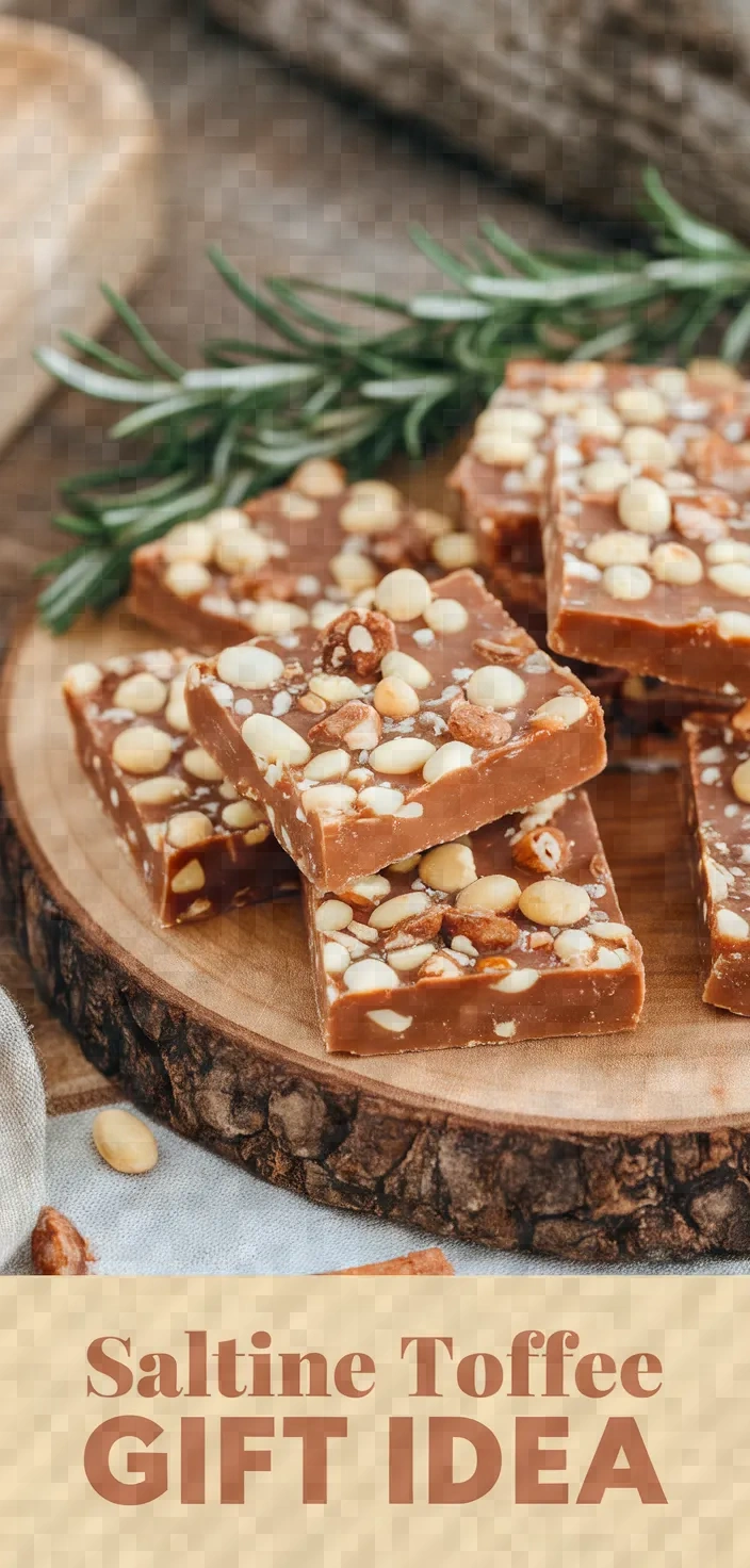 Saltine Toffee Teacher Gift Idea Recipe