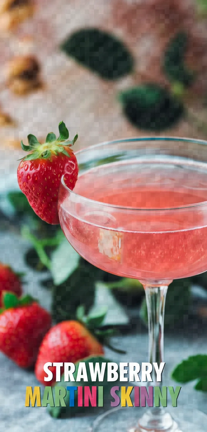 Strawberry Martini Skinny Recipe