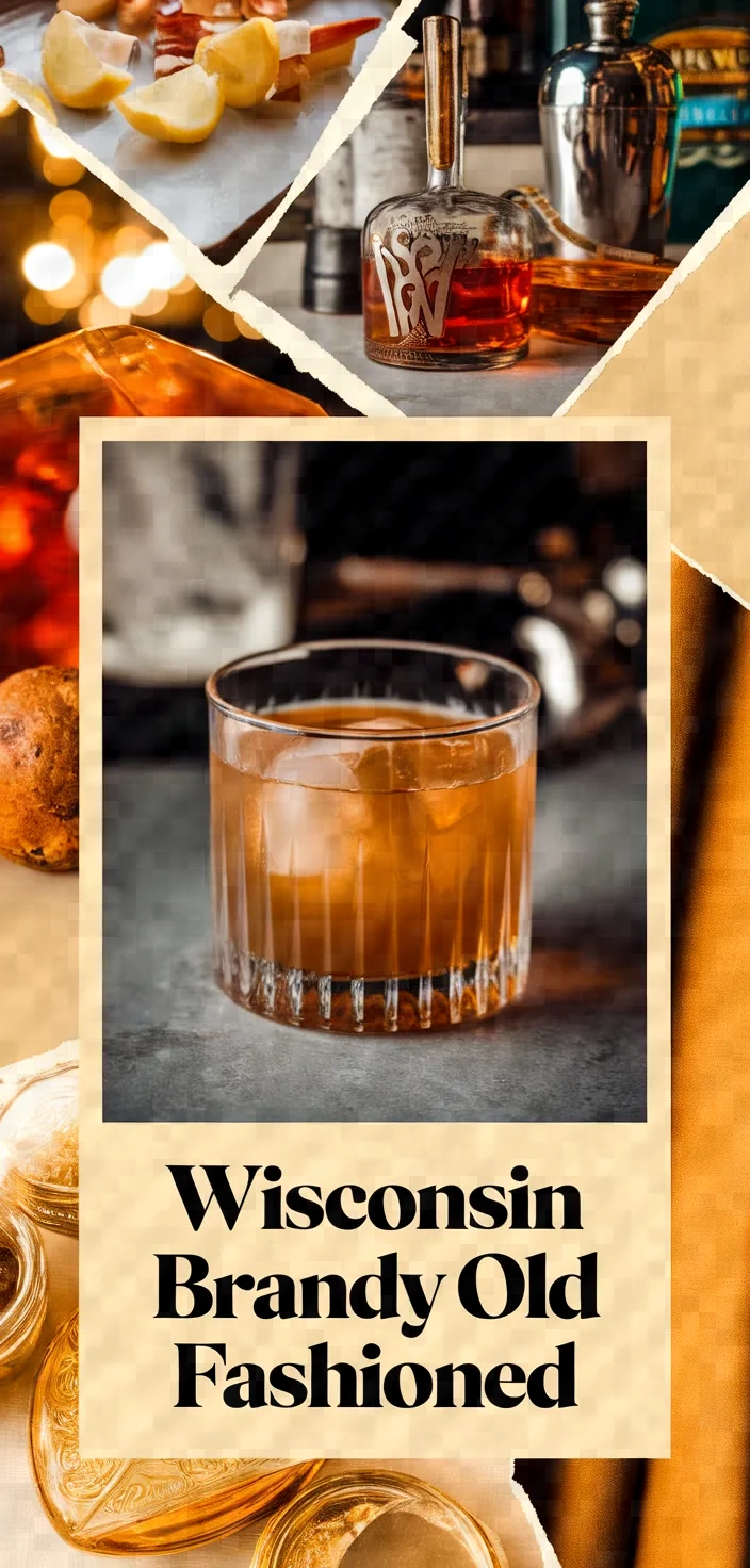 A photo of Wisconsin Brandy Old Fashioned Recipe