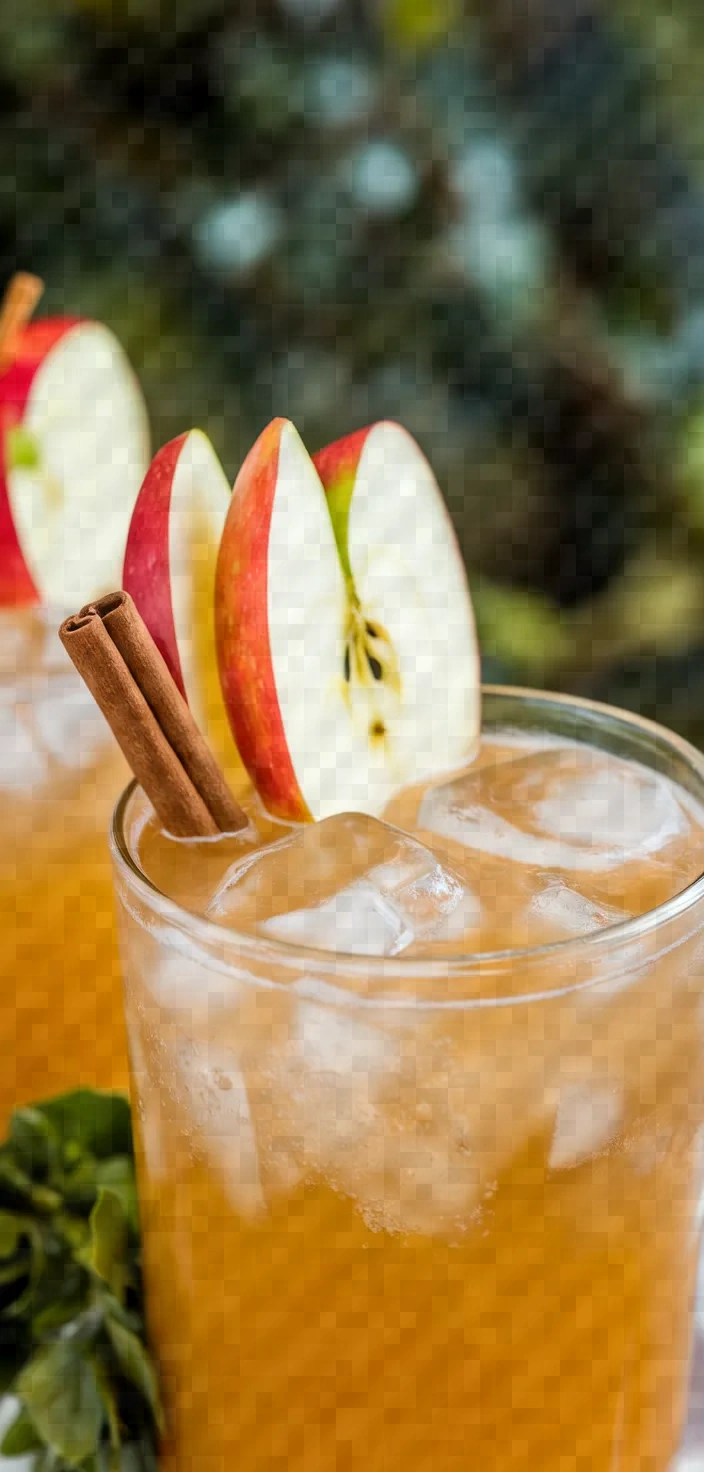 Ingredients photo for Apple Juice And Vodka Cocktail Recipe