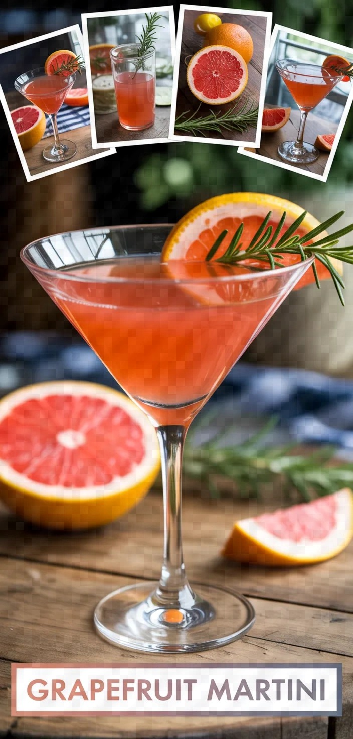 A photo of Grapefruit Martini Recipe