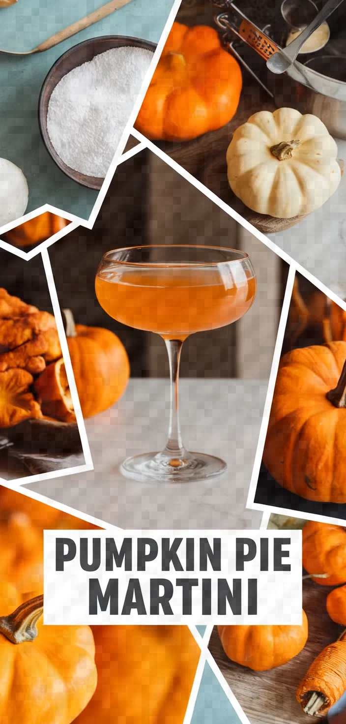 A photo of Pumpkin Pie Martini Recipe