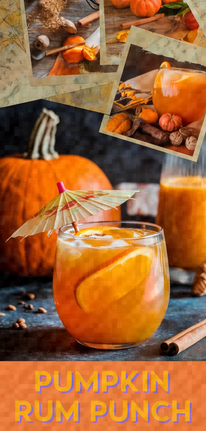 A photo of Pumpkin Rum Punch Recipe