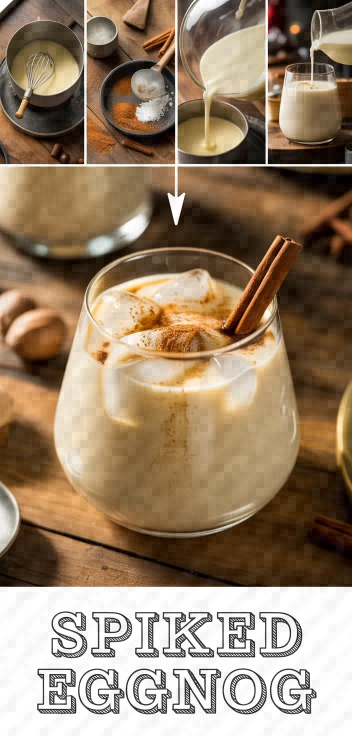 A photo of Spiked Eggnog Recipe