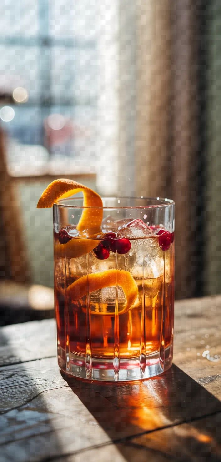 Cranberry Orange Whiskey Sour Recipe