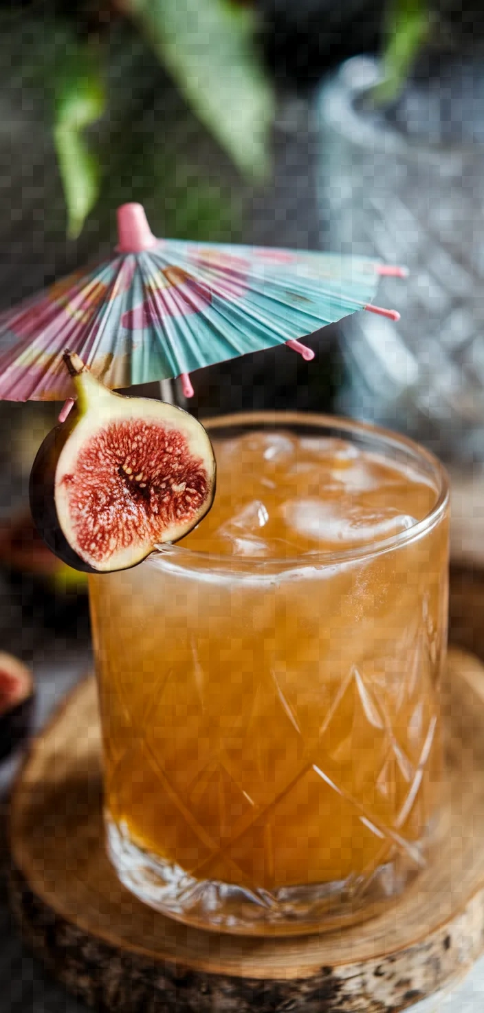 Fig Jam Whiskey Cocktail Recipe