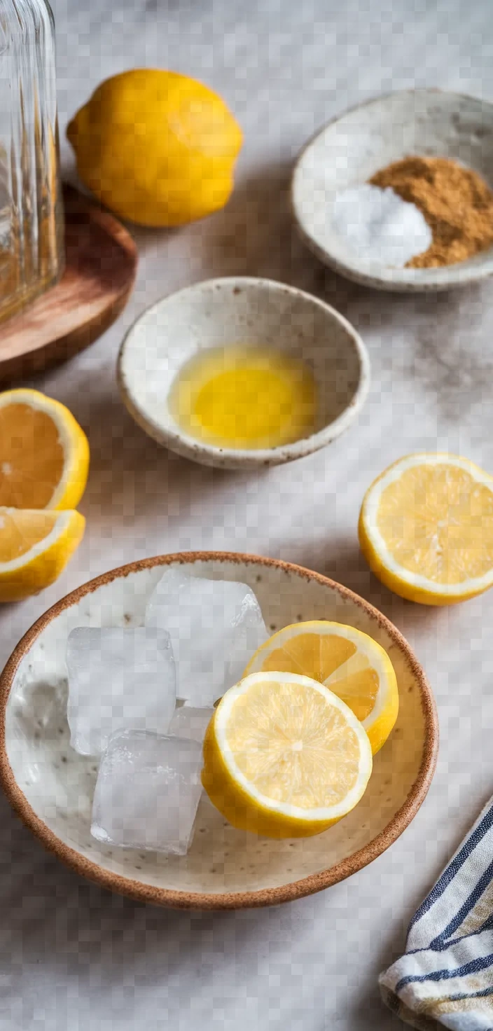 Ingredients photo for Limoncello Lemon Margaritas Recipe