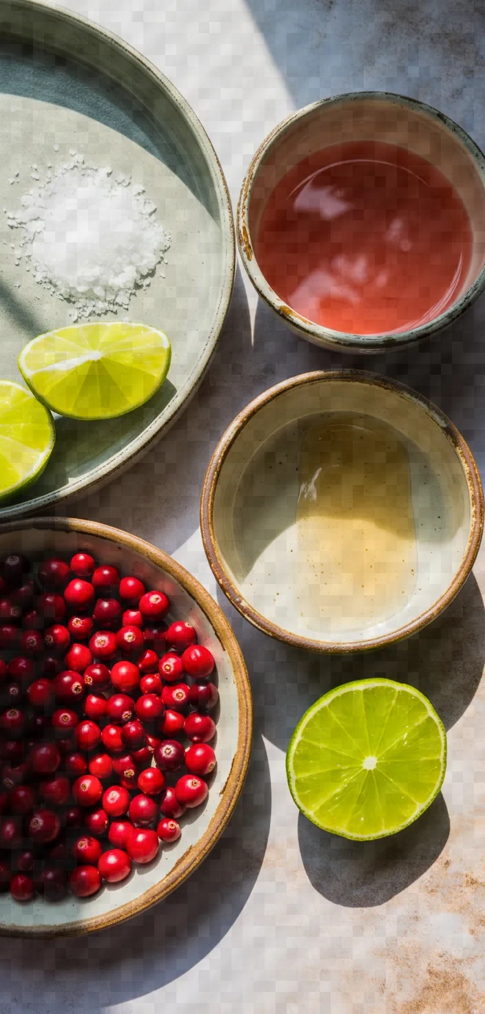 Ingredients photo for Mistletoe Margarita Recipe