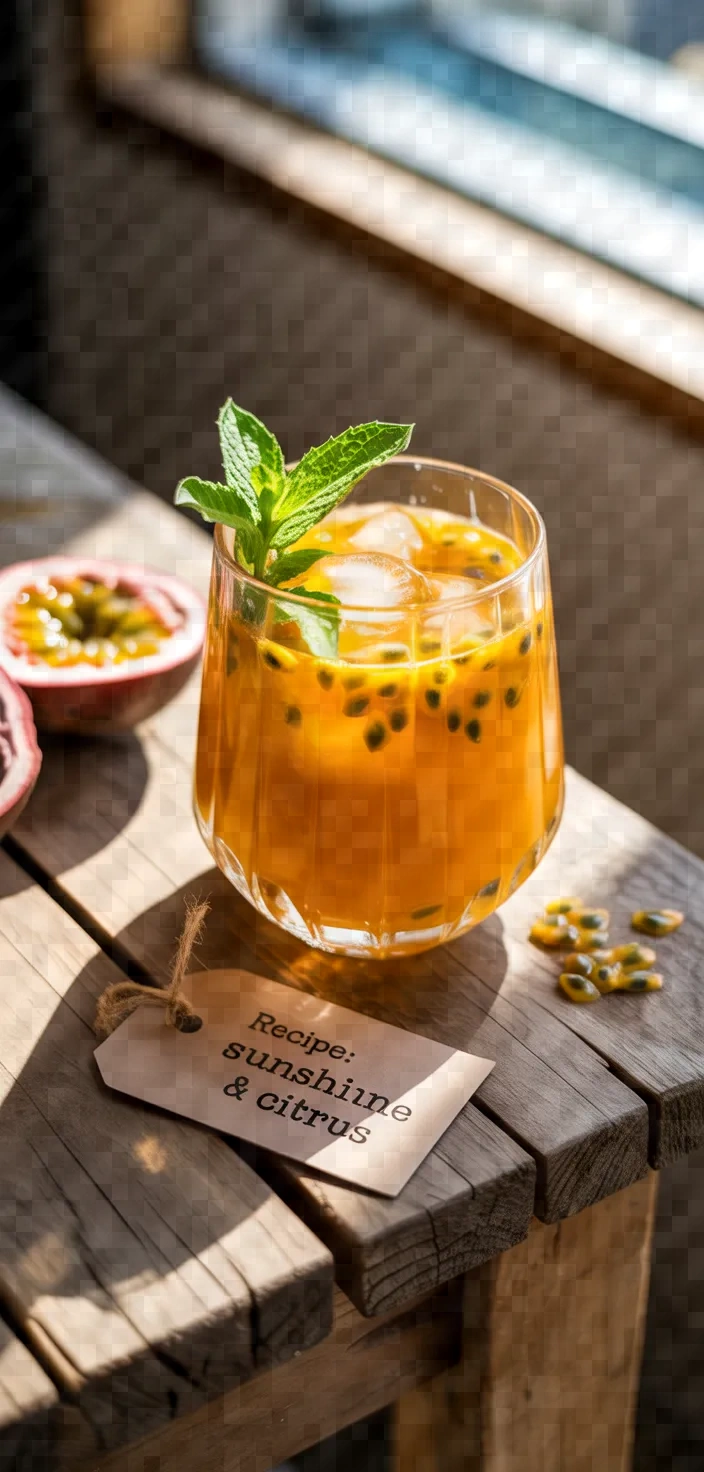 Passion Fruit Mocktail Recipe