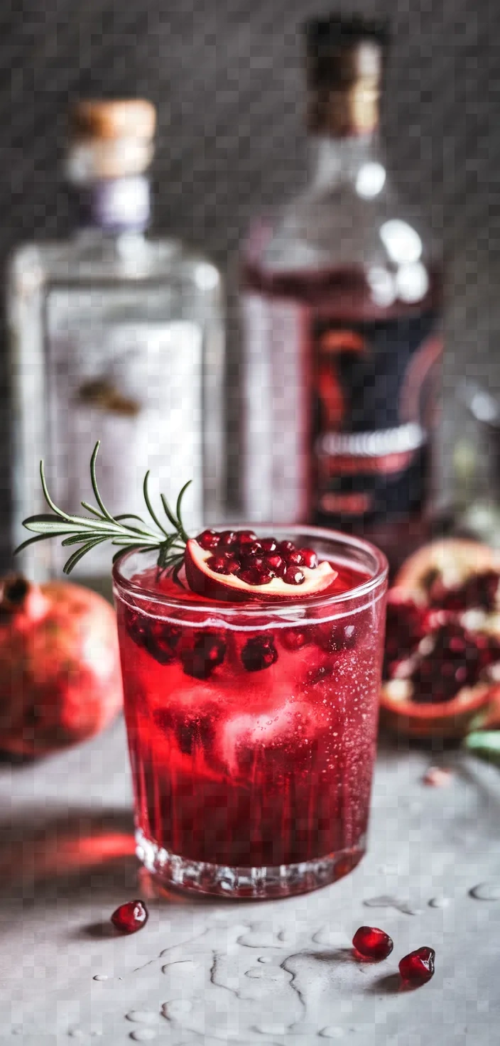 Pomegranate Gin Cocktail Recipe