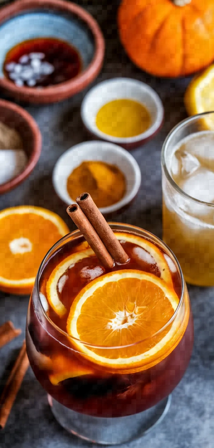 Ingredients photo for Pumpkin Rum Punch Recipe