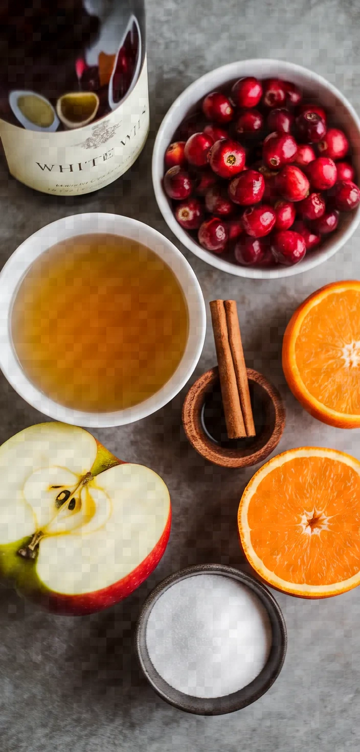 Ingredients photo for Thanksgiving Sangria Recipe