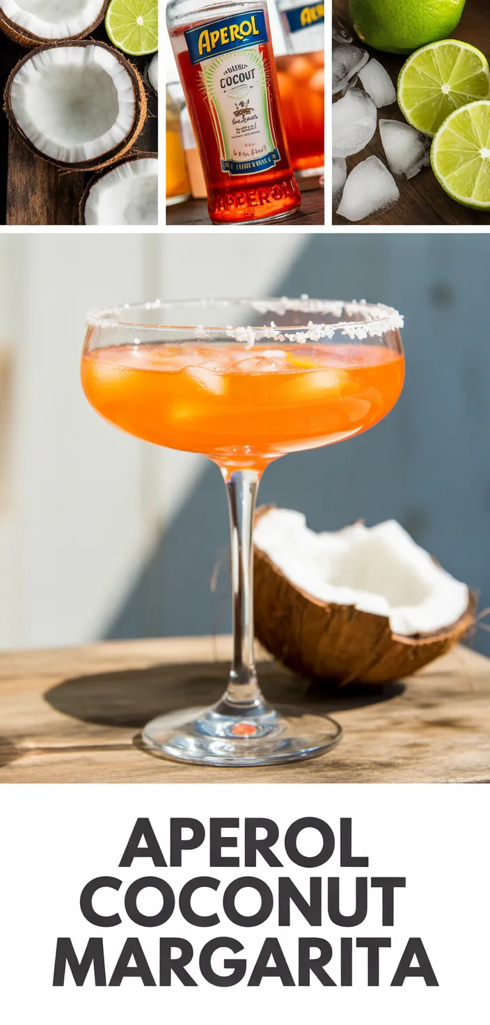 Aperol Coconut Margarita Recipe