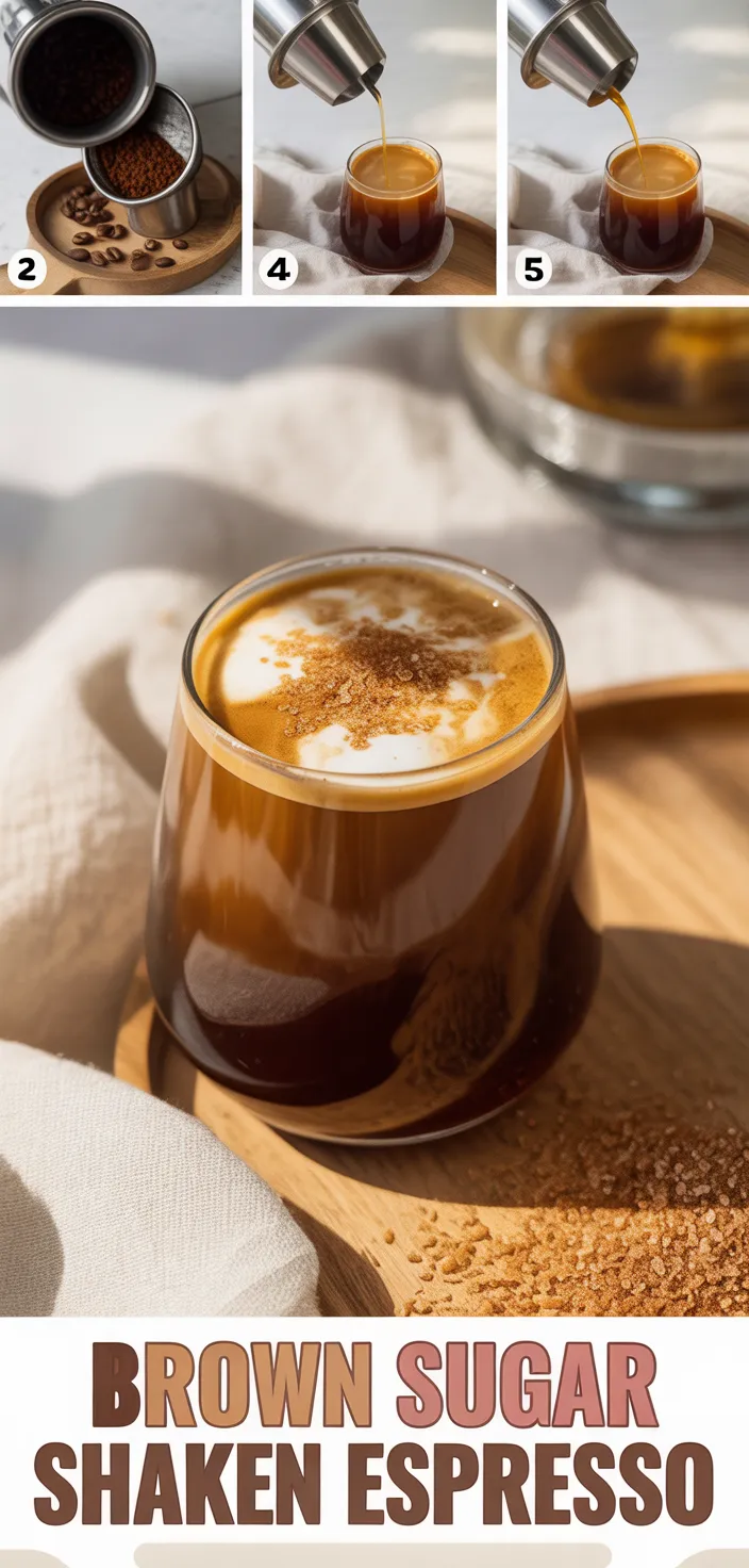 Brown Sugar Shaken Espresso Recipe