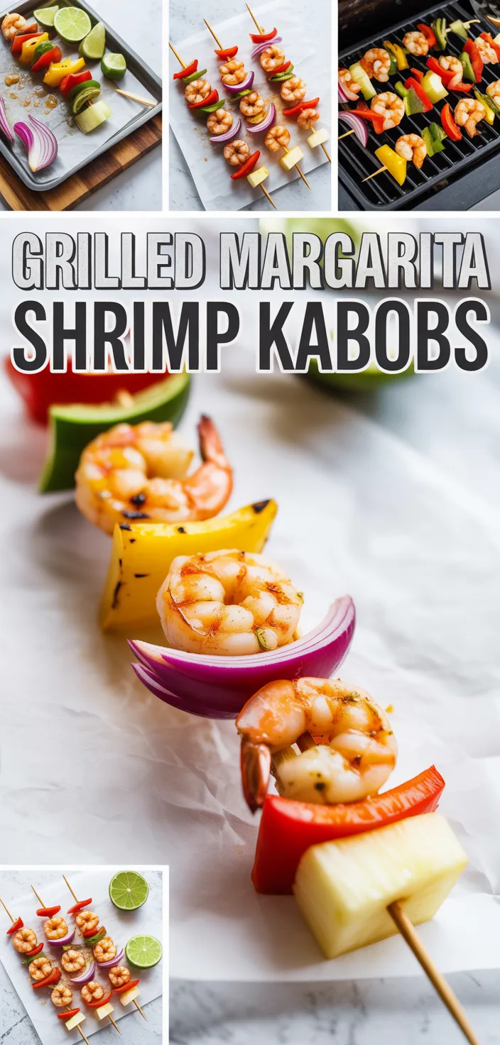 Juicy Margarita Grilled Shrimp Kabobs Recipe