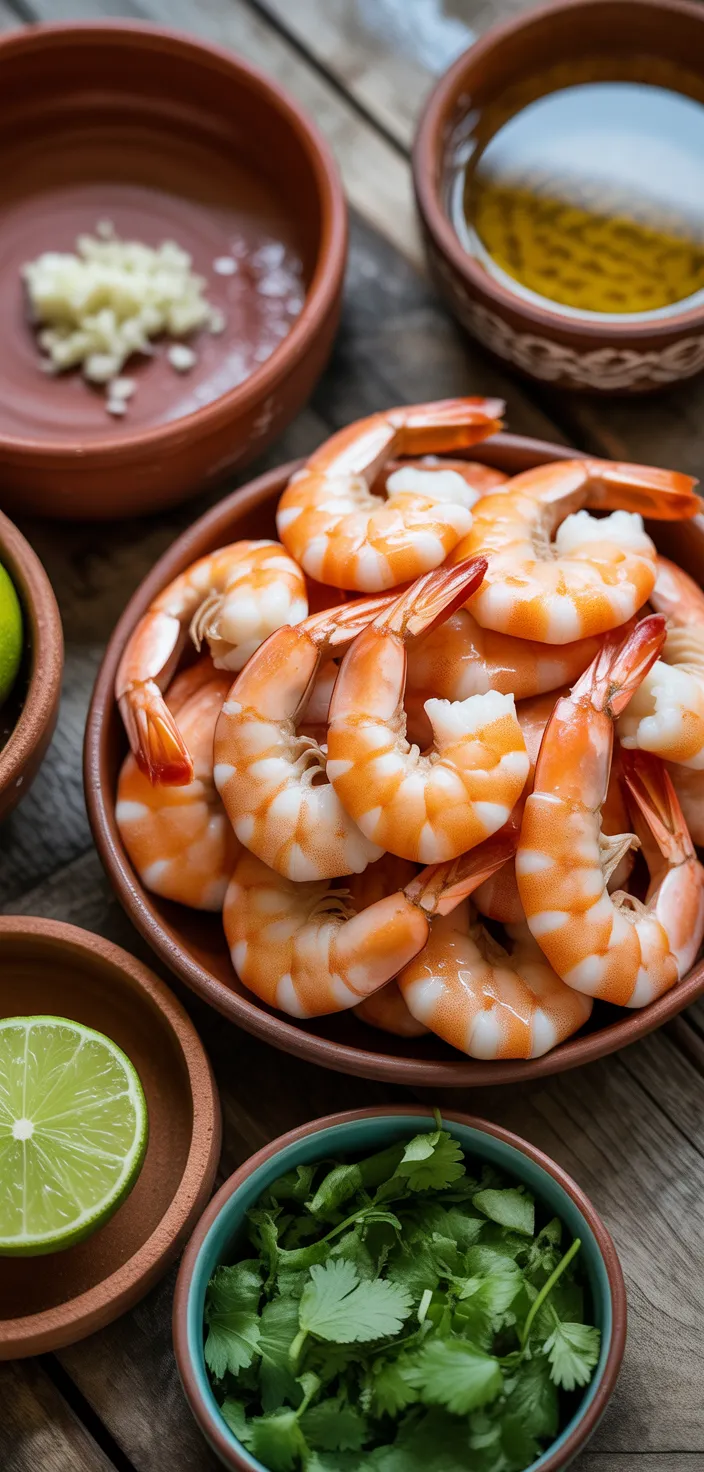 Ingredients photo for Juicy Margarita Grilled Shrimp Kabobs Recipe