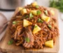 Slow Cooker Hawaiian Pulled Pork For A Tropical Luau Party! Recipe
