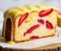 Easy Lemon Strawberry Poundcake Recipe
