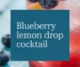 Blueberry Lemon Drop Cocktail Recipe