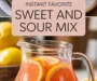 How To Make Sweet And Sour Mix For Cocktail Recipes