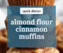 Almond Flour Cinnamon Muffins Recipe
