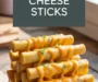 Deliciously Crispy Potato Cheese Sticks You Can Make At Home Recipe